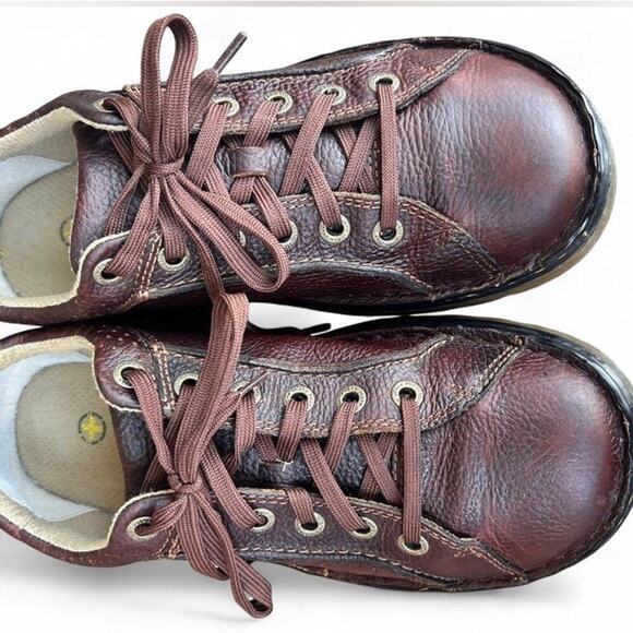 Doc Marten Rohan Brown Leather Lace-up Oxford Loafer Sneakers Y2K Men’s Size 10 - Picture 5 of 8